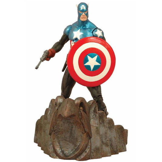Imagen 1 de Figura Capitan America Marvel Select 18 Cm
