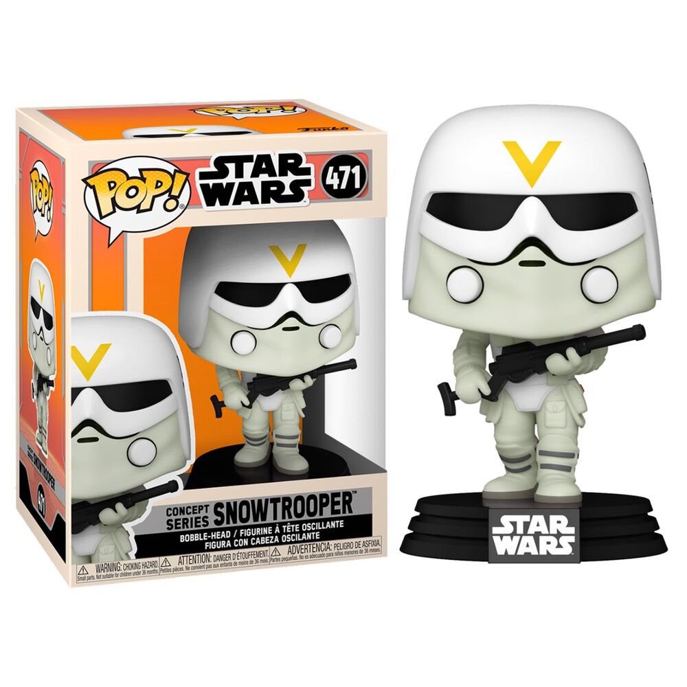 Imagen 1 de Figura Pop Star Wars Concept Series Snowtrooper