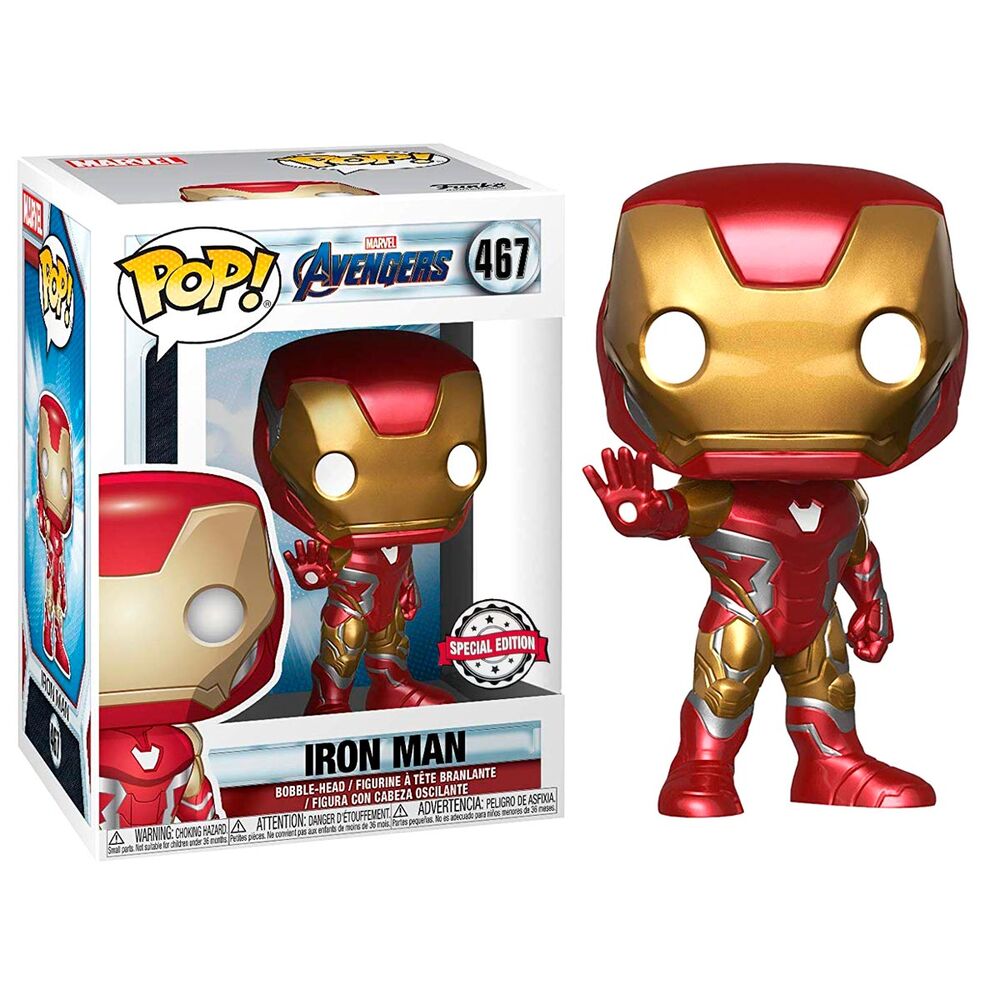 Imagen 1 de Figura Pop Marvel Avengers Endgame Iron Man Exclusive