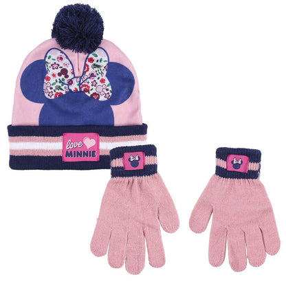 Imagen 1 de Conjunto Gorro Guantes Minnie Disney