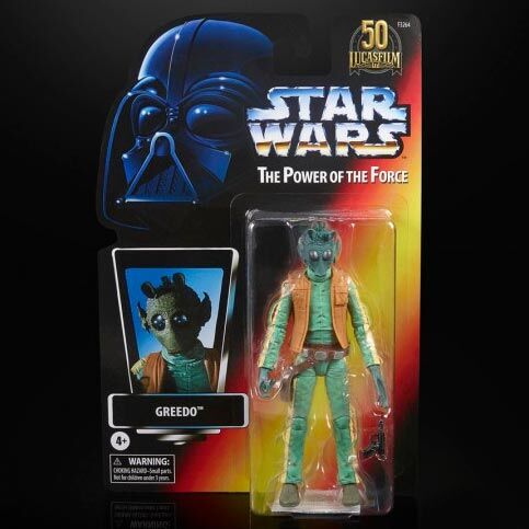 Imagen 1 de Figura Greedo The Power Of The Force Star Wars 15Cm