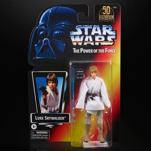Imagen 1 de Figura Luke Skywalker The Power Of The Force Star Wars 15Cm