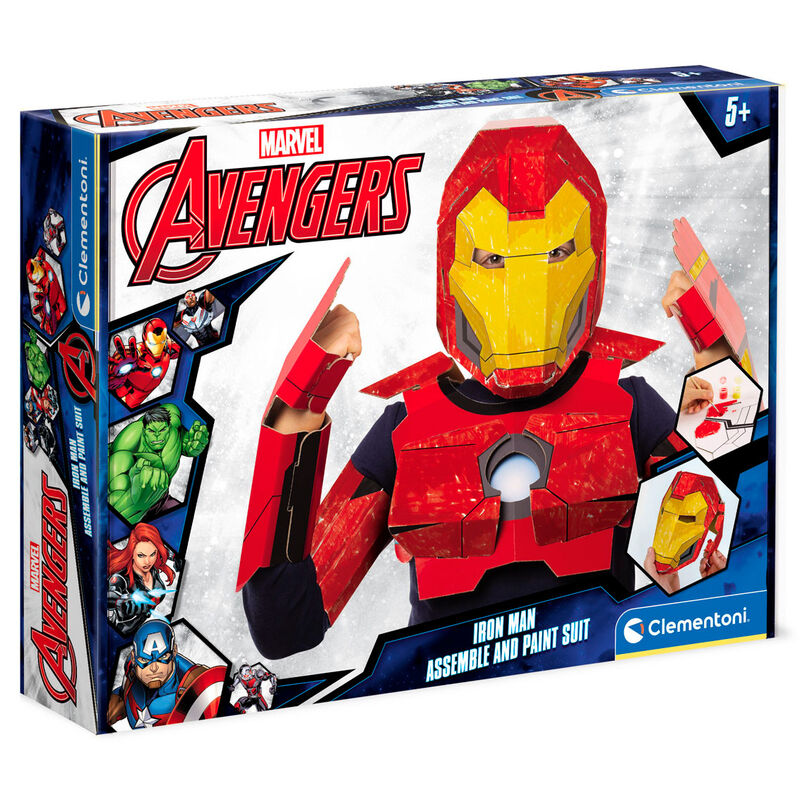 Imagen de Mascara Iron Man Vengadores Avengers Marvel parte de nuestra colección en Espadas y más, sitio oficial.