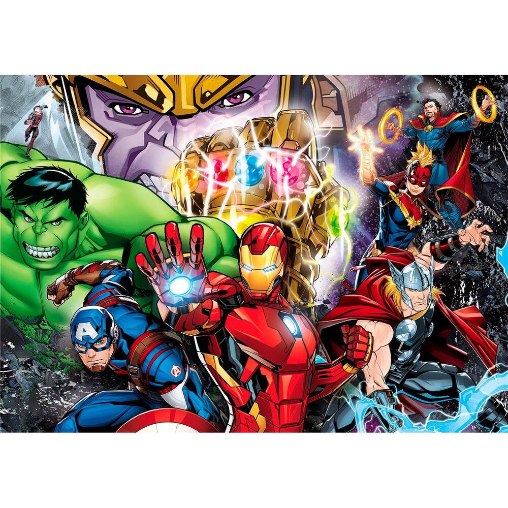 Imagen 2 de Puzzle Brilliant Marvel 104Pzs