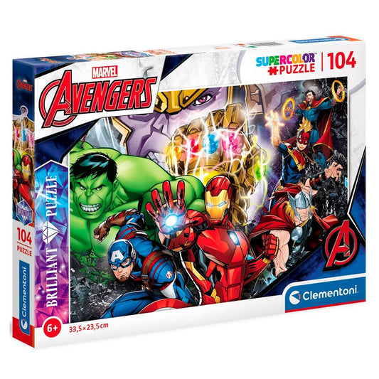 Imagen 1 de Puzzle Brilliant Marvel 104Pzs