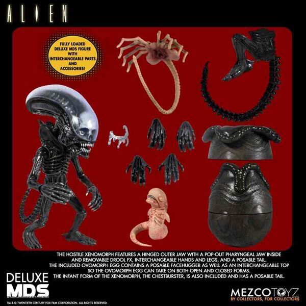 Imagen 2 de Figura Alien - Alien Deluxe Mds 18Cm