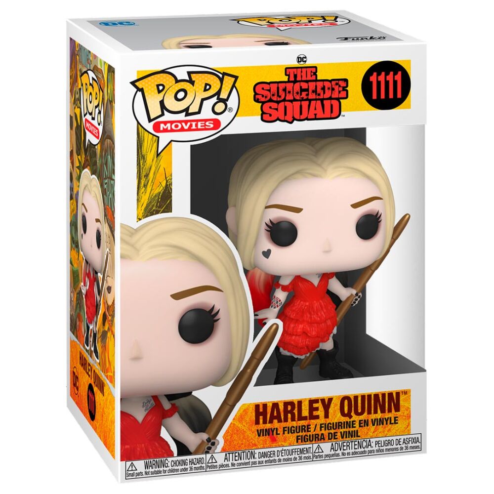 Imagen 3 de Figura Pop Dc The Suicide Squad Harley Quinn Damaged Dress