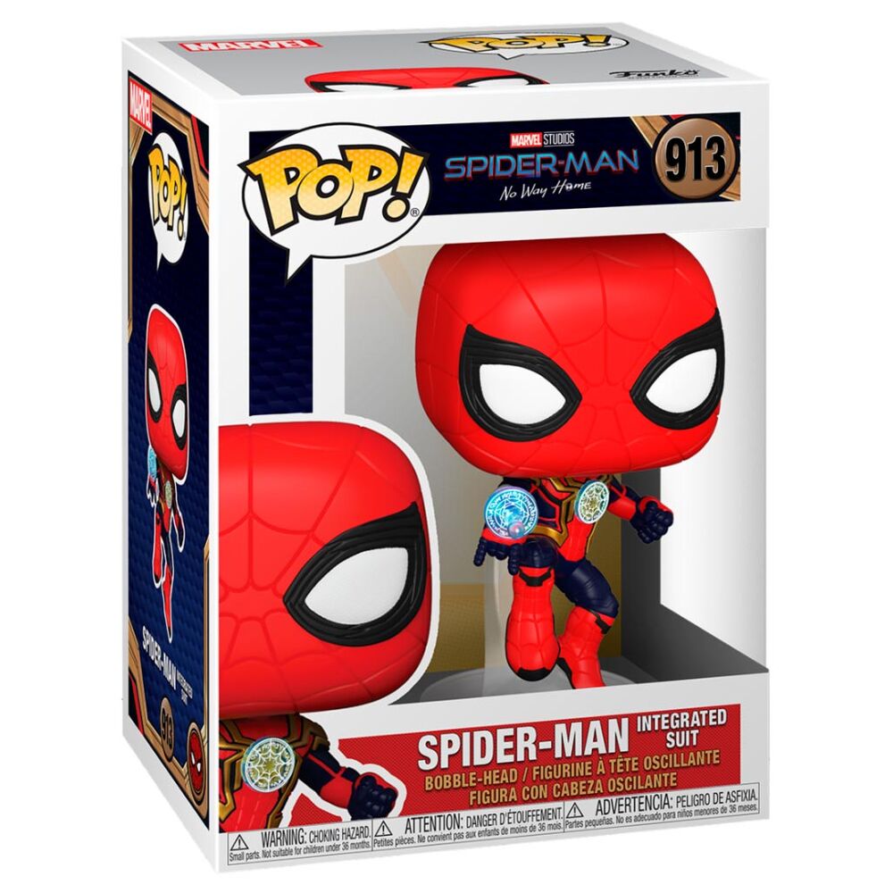 Imagen 2 de Figura Pop Marvel Spiderman No Way Home Spiderman Integrated Suit