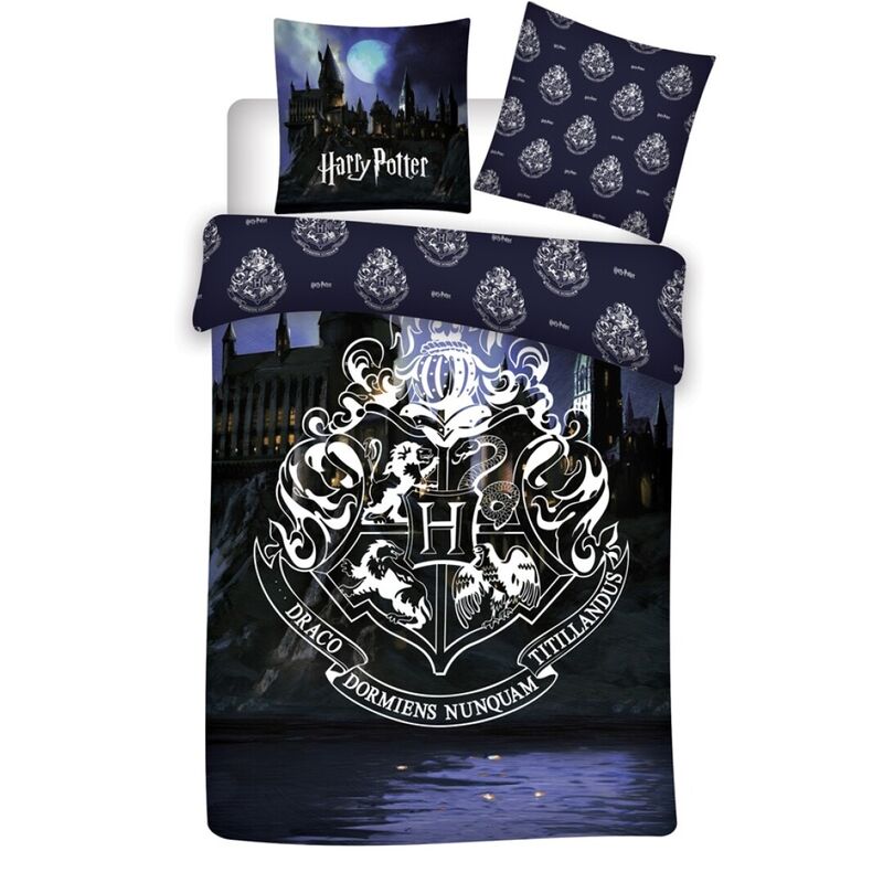 Imagen de Funda Nordica Hogwarts Harry Potter Cama 90Cm Microfibra parte de nuestra colección en Espadas y más, sitio oficial.