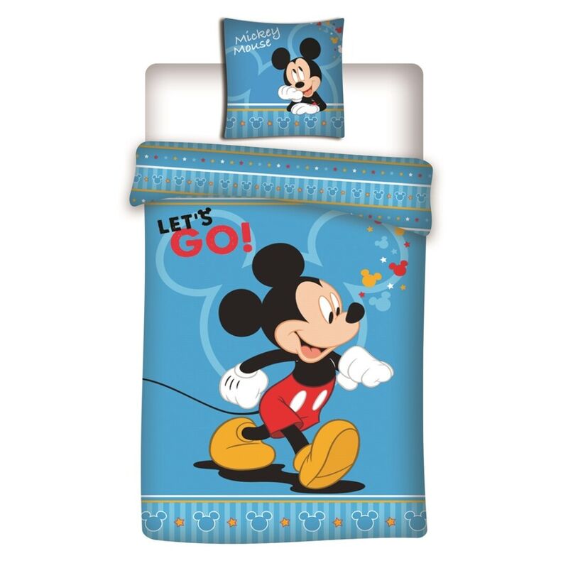 Imagen 1 - Funda Nordica Mickey Disney Cama 90Cm Microfibra