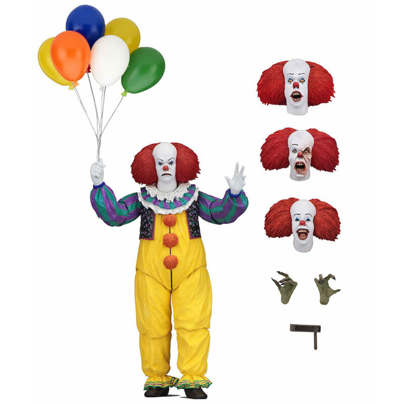 Imagen de Figura Ultimate Pennywise 1990 It 18Cm parte de nuestra colección en Espadas y más, sitio oficial.