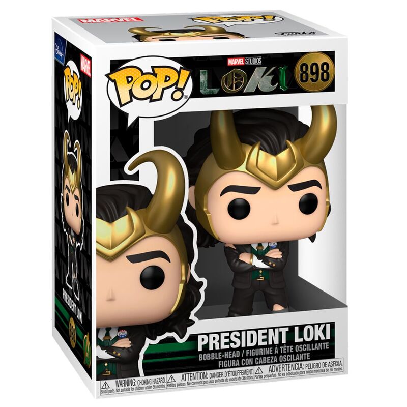 Imagen 2 de Figura Pop Marvel Loki - President Loki
