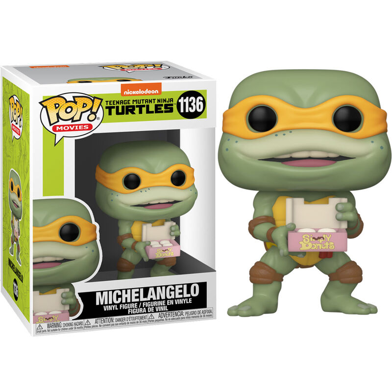 Imagen 1 de Figura Pop Tortugas Ninja 2 Michaelangelo