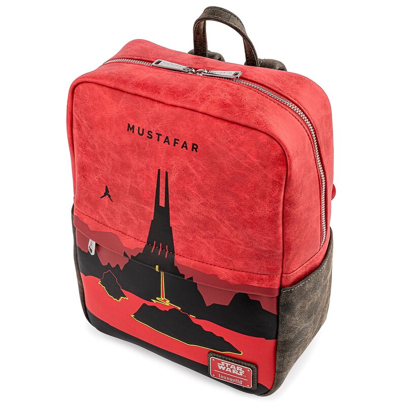 Imagen 4 de Mochila Mustafar Star Wars Loungefly 30Cm