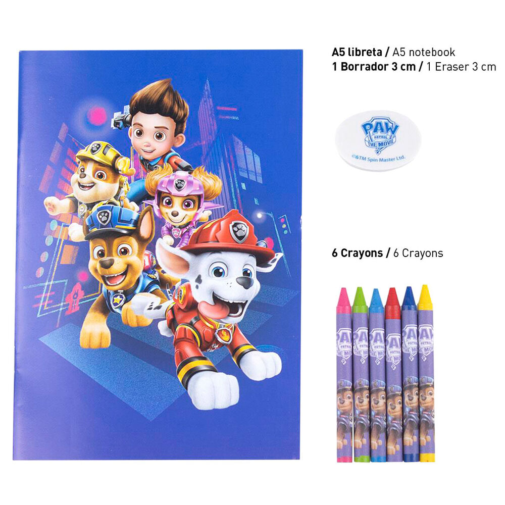 Imagen 4 de Set Papeleria Patrulla Canina Paw Patrol