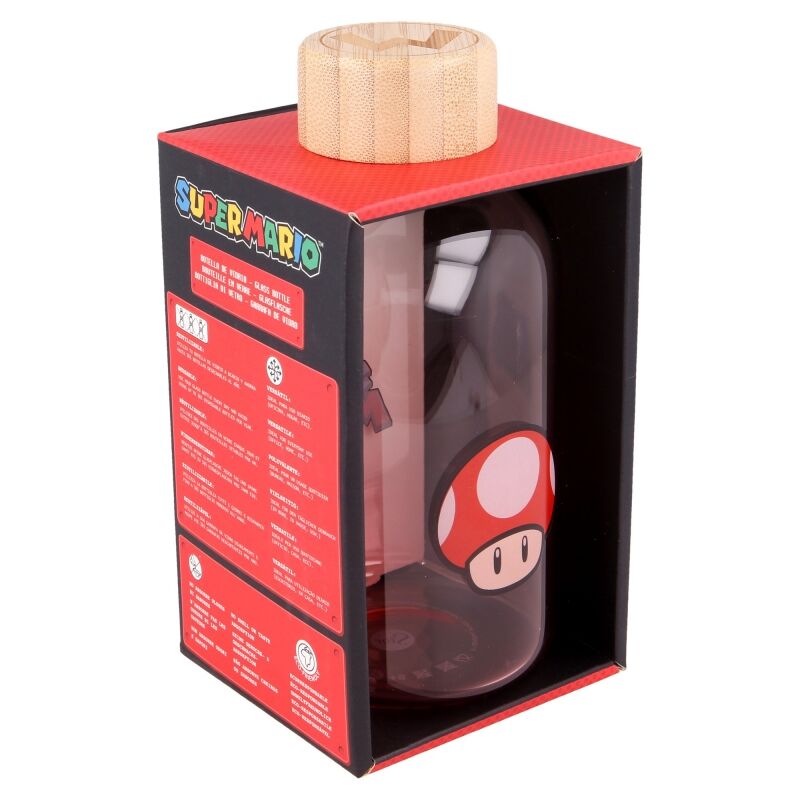 Imagen 4 de Botella Cristal Super Mario Bros Nintendo 620Ml