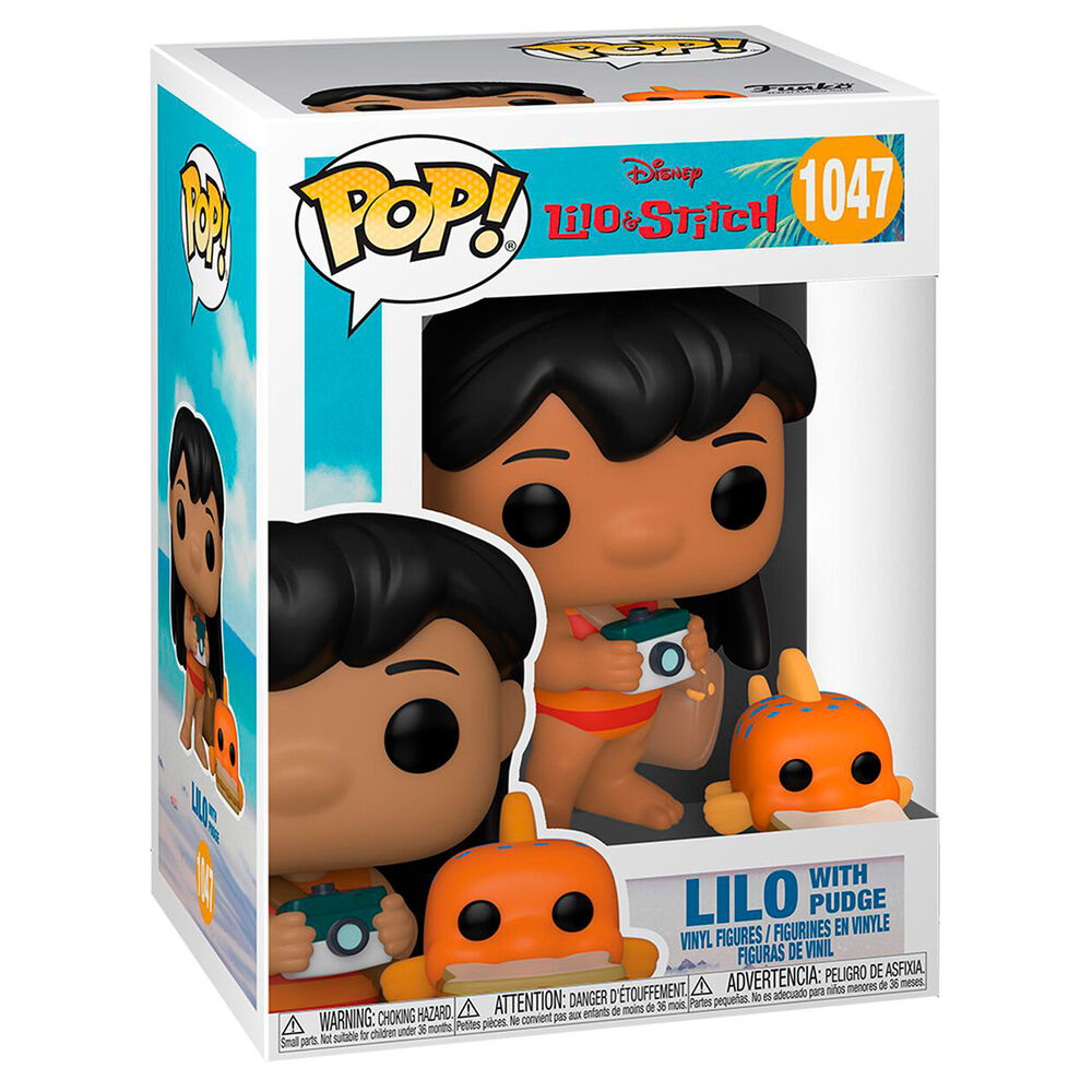 Imagen 3 de Figura Pop Disney Lilo And Stitch Lilo With Pudge