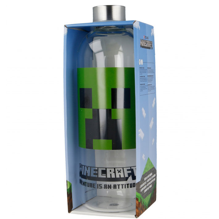 Imagen 1 de Botella Cristal Minecraft 1030Ml