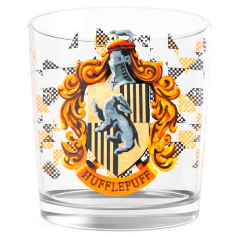 Imagen 1 - Vaso Cristal Logo Hufflepuff Harry Potter