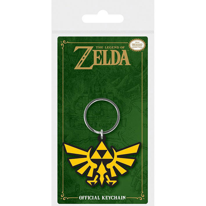 Imagen de Llavero Triforce The Legend Of  Zelda Nintendo 6Cm parte de nuestra colección en Espadas y más, sitio oficial.