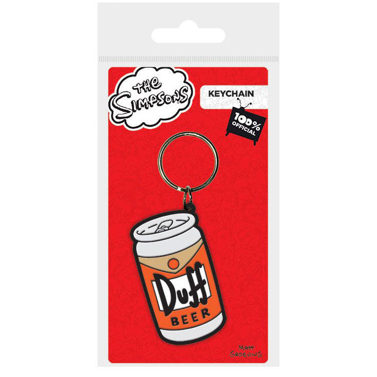 Imagen de Llavero Duff The Simpsons parte de nuestra colección en Espadas y más, sitio oficial.