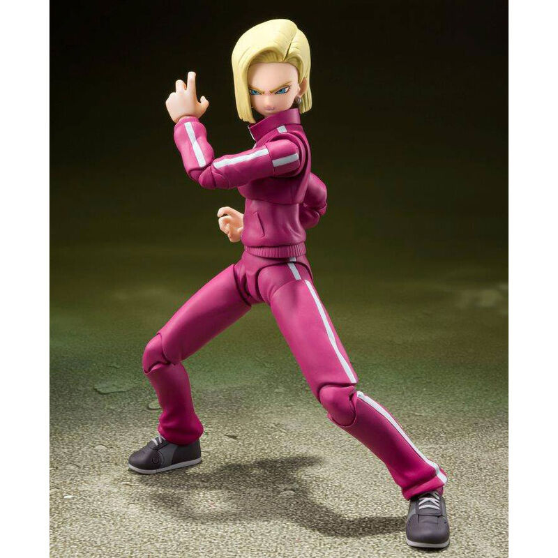 Imagen 1 - Figura Androide 18 Saga De La Batalla Entre Universos Dragon Ball Super 14Cm