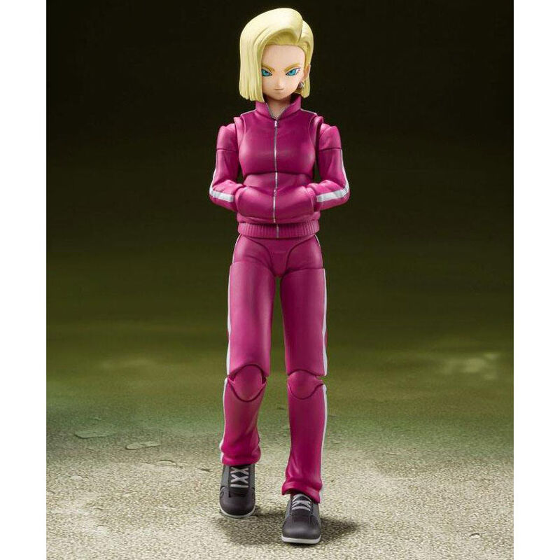 Imagen 2 - Figura Androide 18 Saga De La Batalla Entre Universos Dragon Ball Super 14Cm