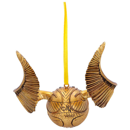 Imagen 3 de Adorno Navidad Snitch Dorada Harry Potter