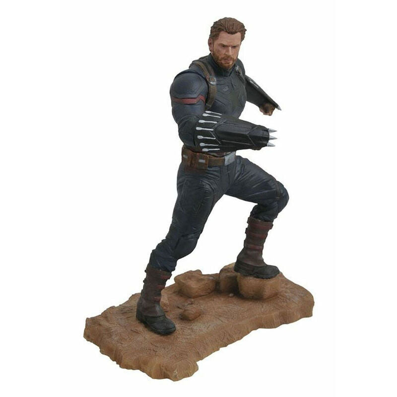 Imagen 1 de Estatua Capitan America Vengadores Avengers 3 Marvel 23Cm