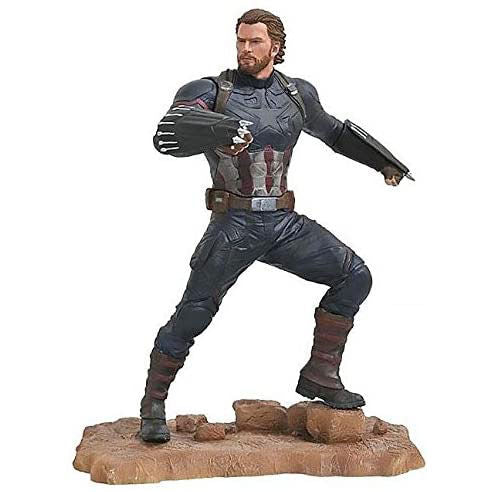 Imagen 3 de Estatua Capitan America Vengadores Avengers 3 Marvel 23Cm