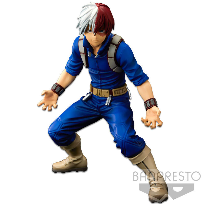 Imagen 1 de Figura The Shoto Todoroki The Brush Banpresto World Figure Colosseum Super Master Stars Piece My Hero Academia 21Cm