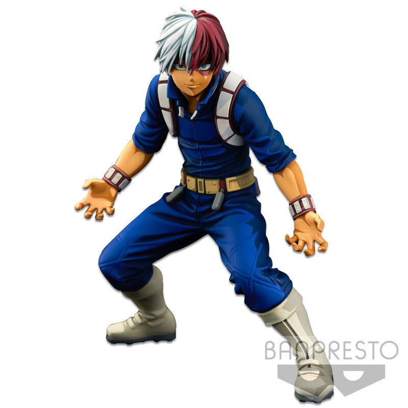 Imagen 1 de Figura The Shoto Todoroki Two Dimensions Banpresto World Figure Colosseum Super Master Stars Piece My Hero Academia 21Cm