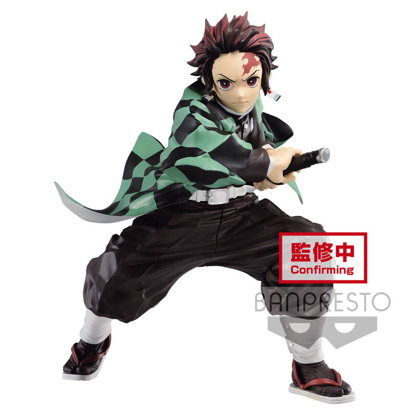 Imagen 2 de Figura Tanjiro Kamado 1 Demon Slayer Kimetsu No Yaiba Maximatic 18Cm