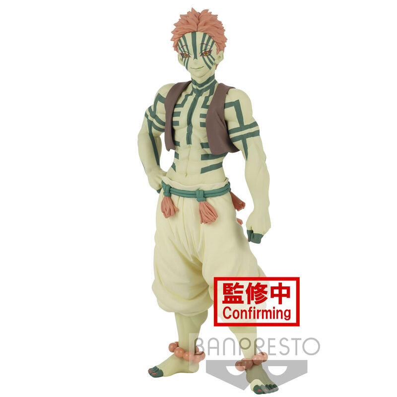 Imagen 1 de Figura Akaza Demon Series Demon Slayer Kimetsu No Yaiba 17Cm