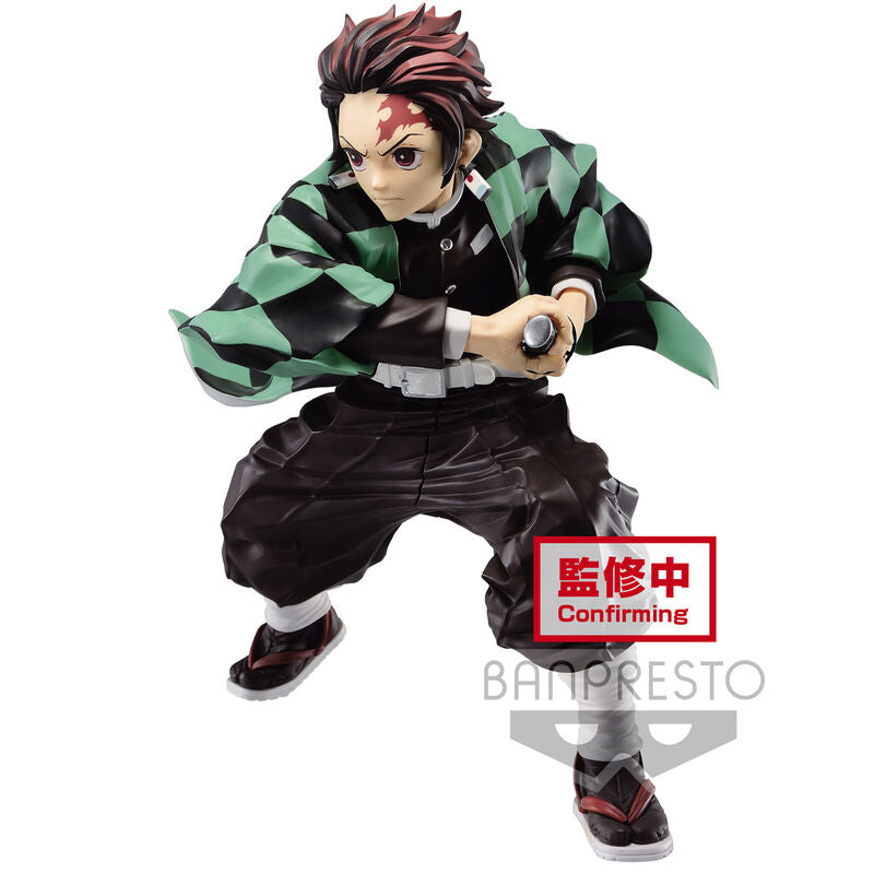 Imagen 3 de Figura Tanjiro Kamado 1 Demon Slayer Kimetsu No Yaiba Maximatic 18Cm