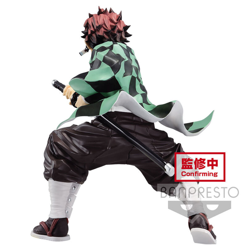 Imagen 5 de Figura Tanjiro Kamado 1 Demon Slayer Kimetsu No Yaiba Maximatic 18Cm