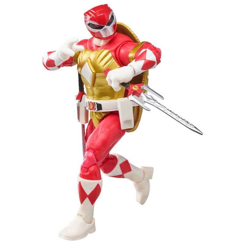 Imagen 3 de Blister Figuras Raphael + Foot Soldier Tommy Tortugas Ninja Power Rangers 15Cm