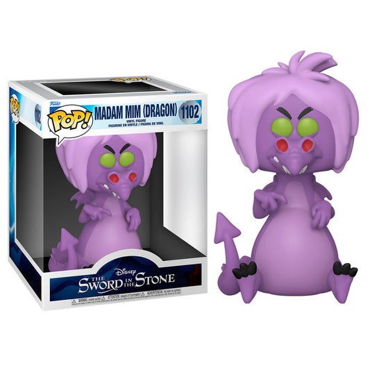 Imagen 1 de Figura Pop Disney Merlin El Encantador Mim As Dragon 15Cm