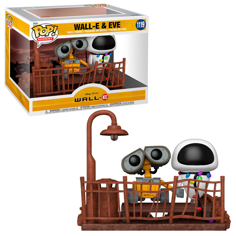 Imagen 1 - Figura Pop Disney Wall-e - Wall-e & Eve