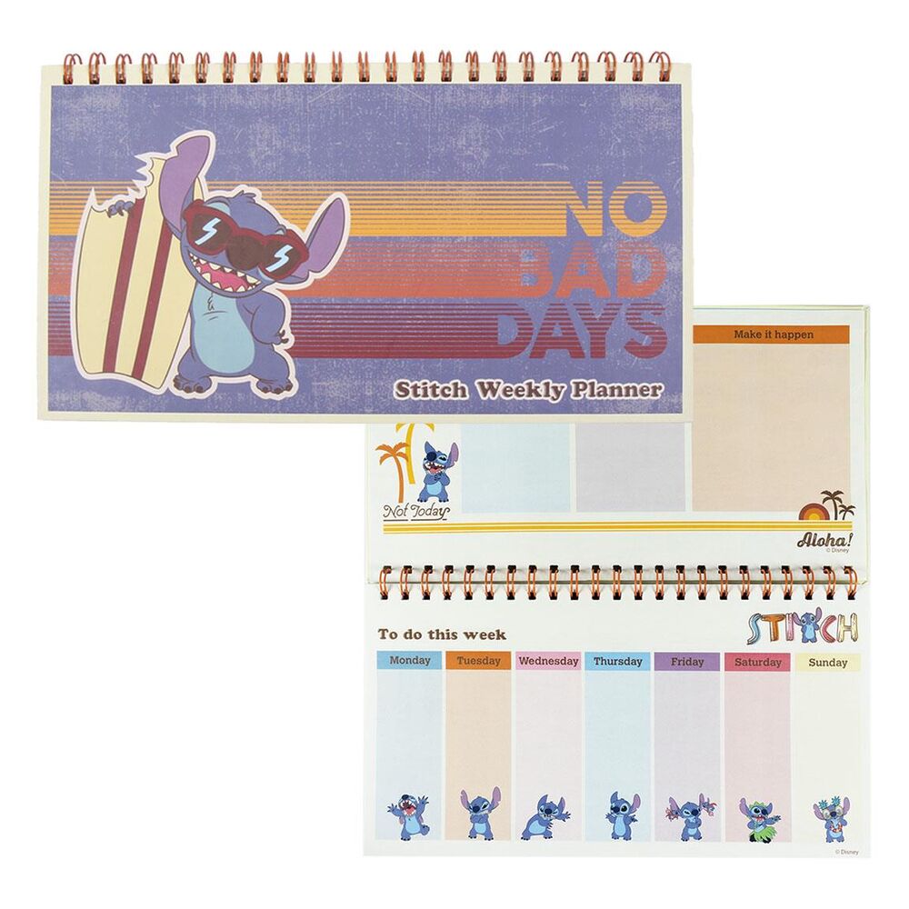 Imagen 1 - Planificador Semanal Stitch Disney