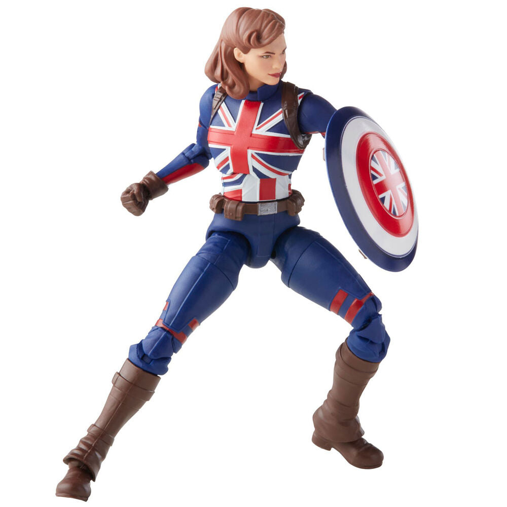 Imagen 3 de Figura Marvel Captain Carter What If Marvel 15Cm