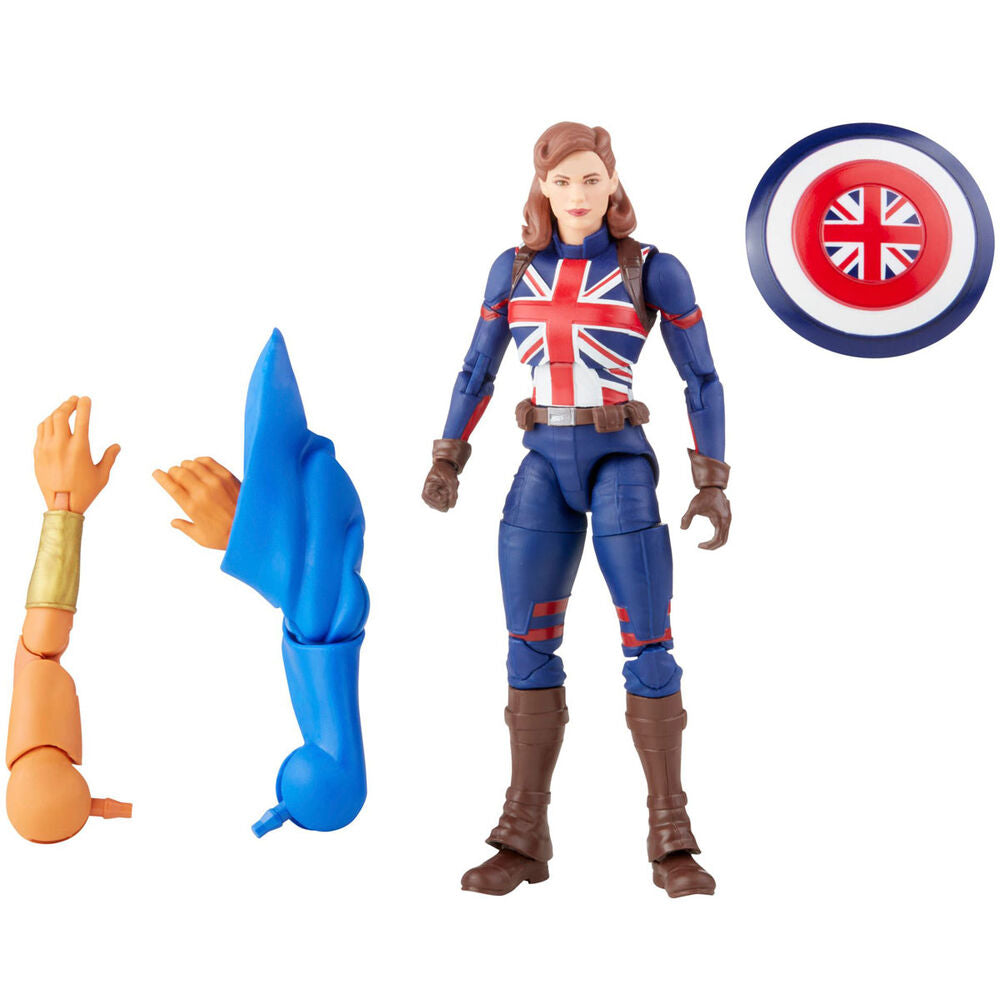 Imagen 5 de Figura Marvel Captain Carter What If Marvel 15Cm