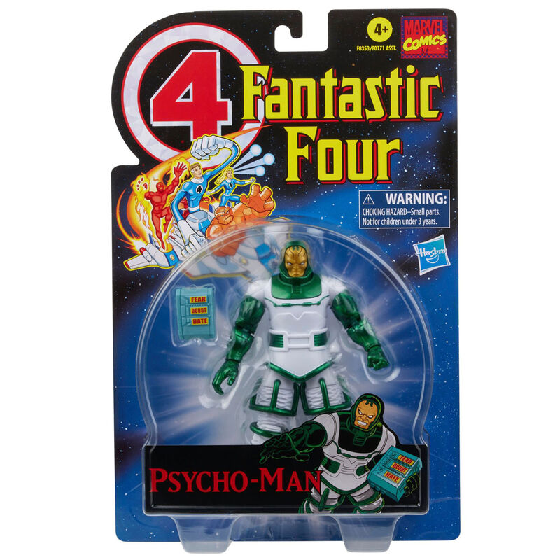 Imagen 6 de Figura Psycho Man 4 Fantasticos Marvel Vintage 15Cm