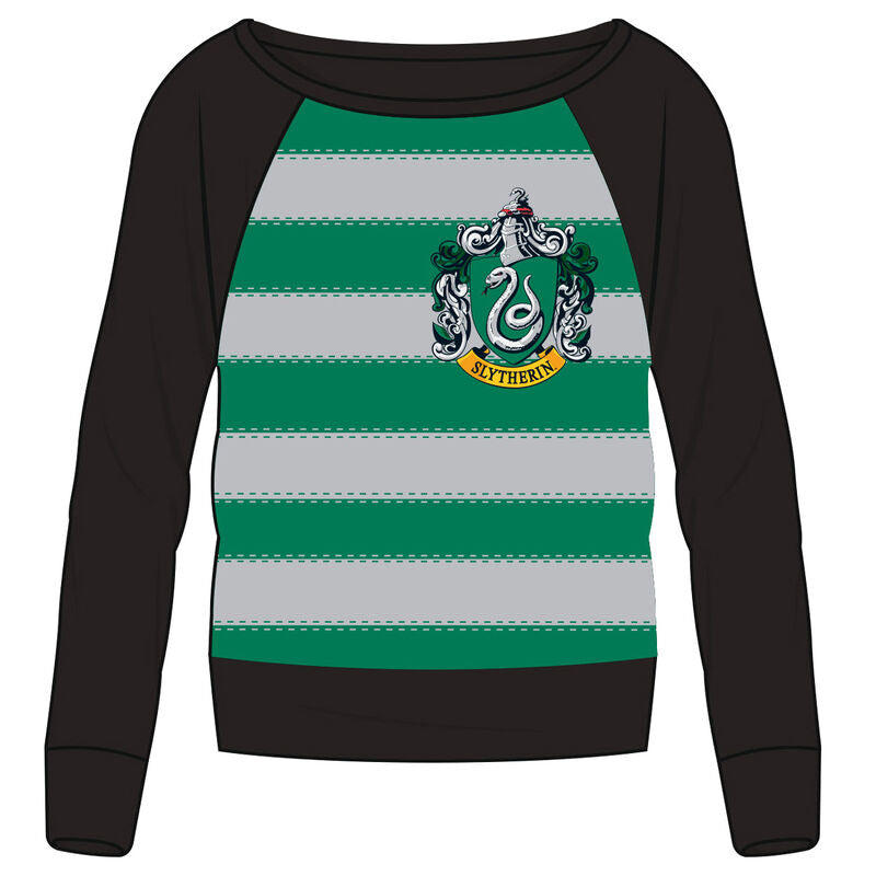 Imagen 1 - Sudadera Slytherin Harry Potter Adulto Mujer