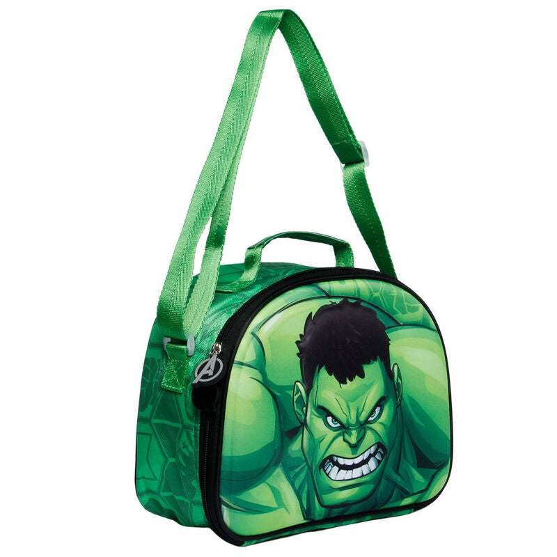Imagen 2 - Bolsa Portameriendas 3D Destroy Hulk Marvel