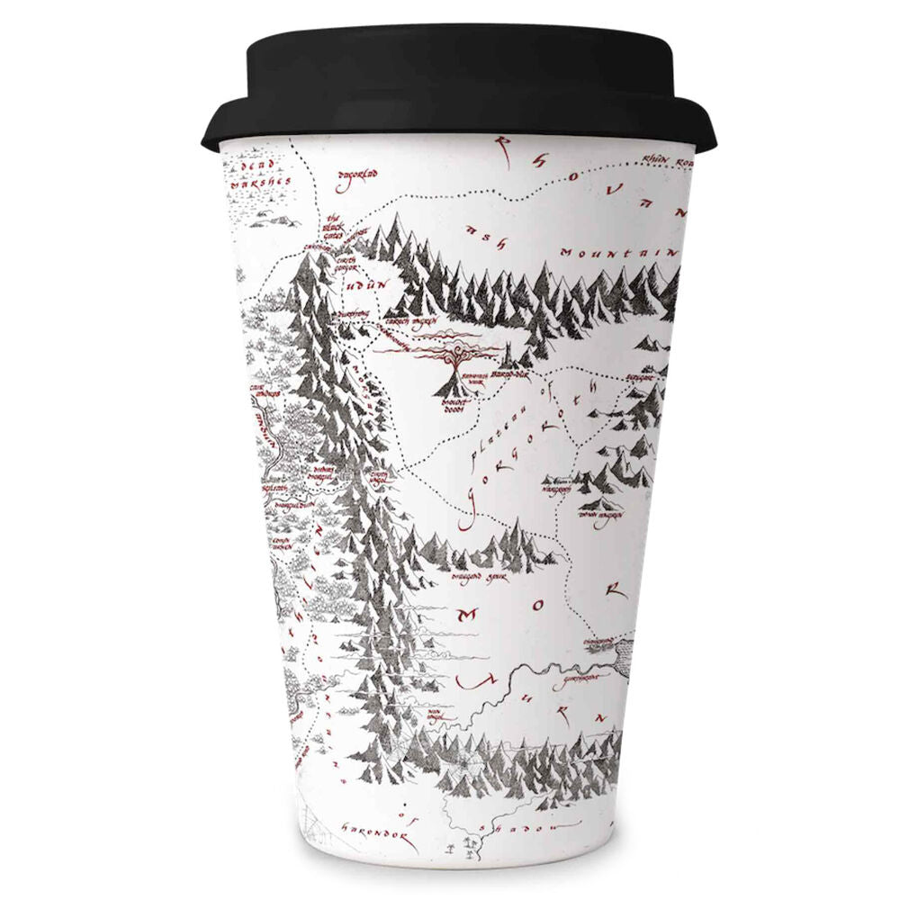 Imagen 1 - Taza Viaje Mapa Mordor El Señor De Los Anillos