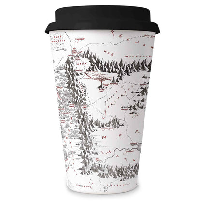 Imagen 1 - Taza Viaje Mapa Mordor El Señor De Los Anillos