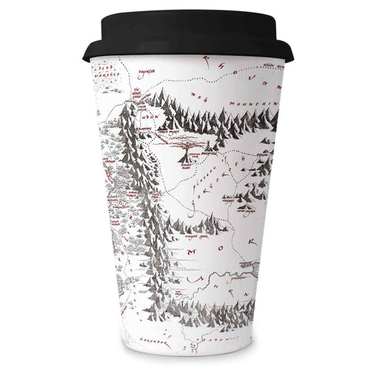 Imagen 1 - Taza Viaje Mapa Mordor El Señor De Los Anillos