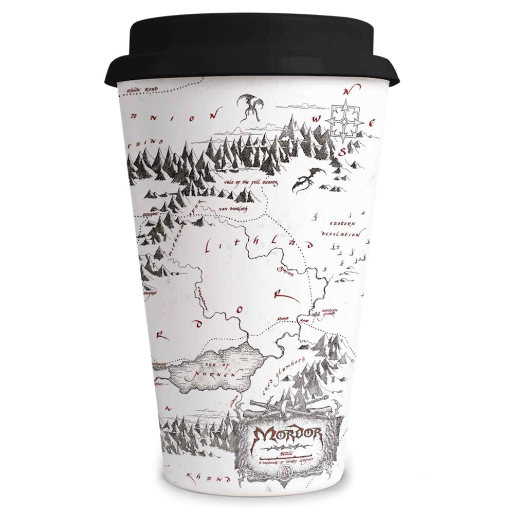 Imagen 2 - Taza Viaje Mapa Mordor El Señor De Los Anillos