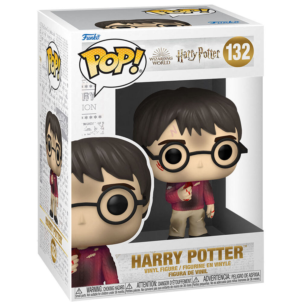 Imagen 3 de Figura Pop Harry Potter Anniversary Harry With The Stone